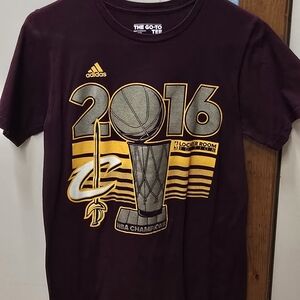 Adidas Kids 2016 NBA Champions Tee - Dark Purple
